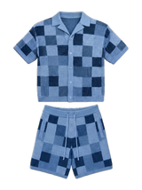 ESSNTL Pixel Set Blue Woman