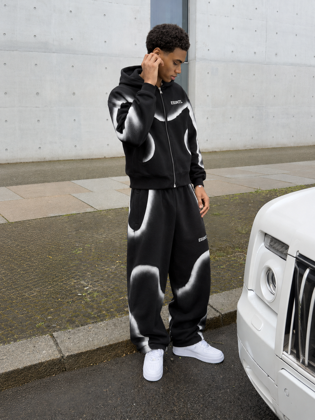 Alex G. wearing ESSNTL